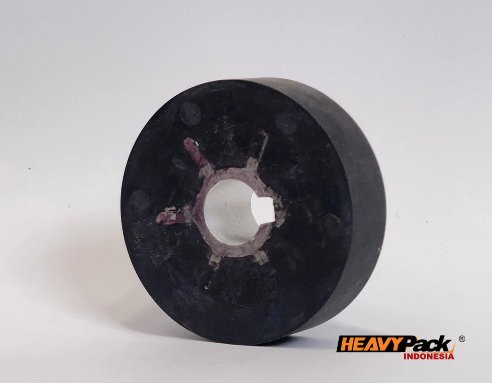 Rubber Wheel FR 900 sebagai Roda penekan produk agar bagus saat di seal 